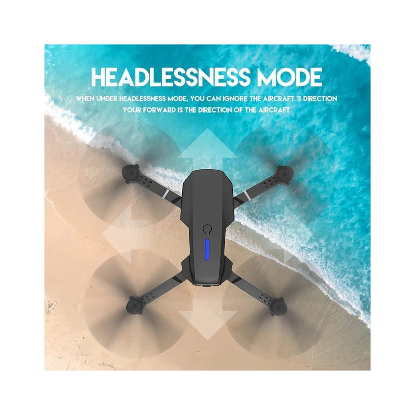 MLB-E88 Pro Drone with Camera WiFi FPV 1080P HD Dual Foldable RC Quadcopter