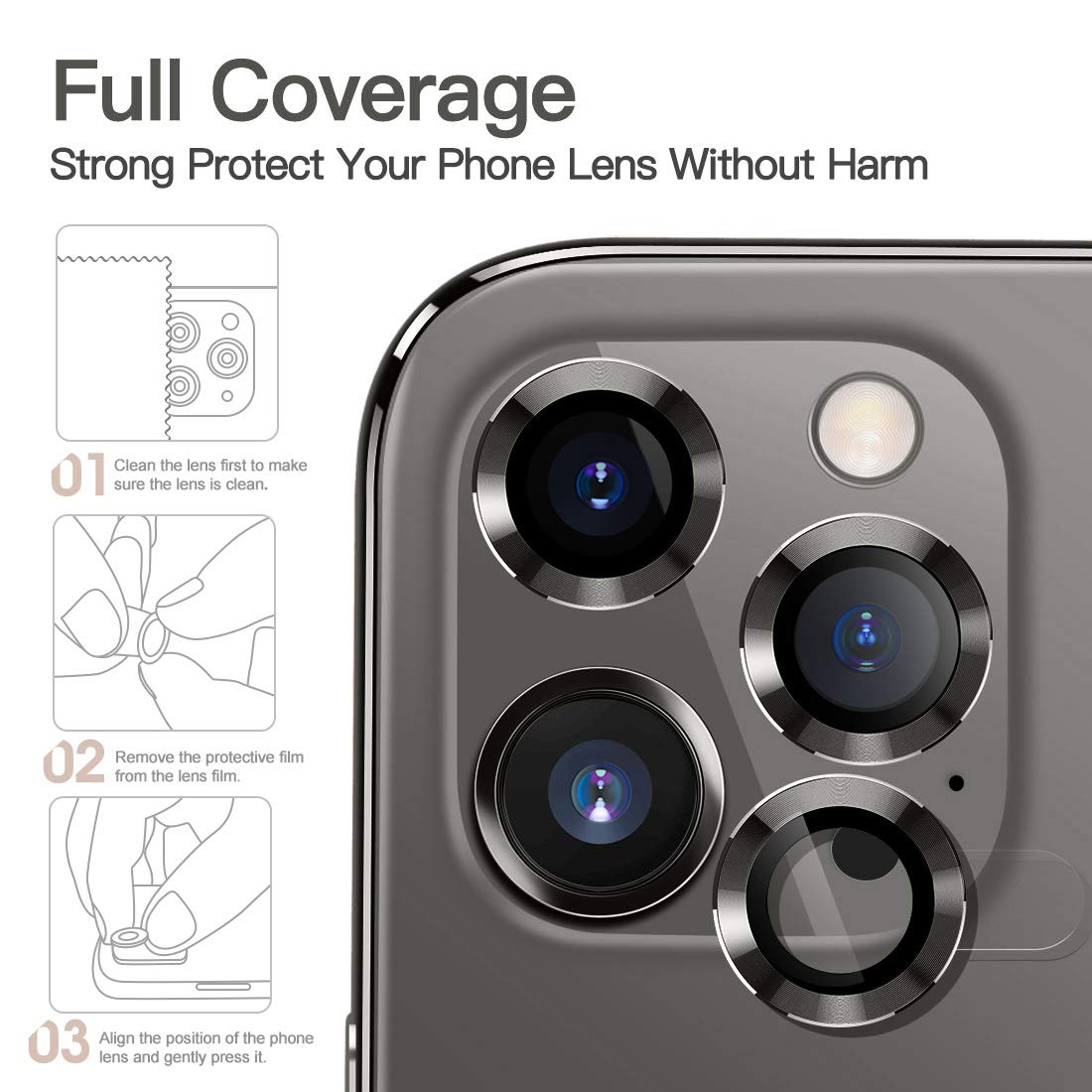 iPhone 12 Pro Max Camera Lens Protector