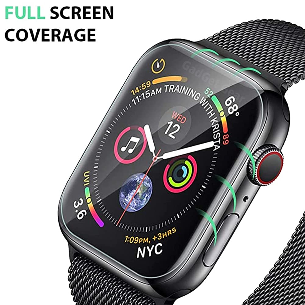 Apple iWatch Clear Unbreakable Screen Protector Hydrogel Membrane (Set of 2 Pcs)