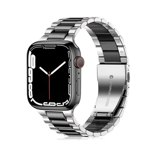 Dual Colour Stainless Steel Strap For iWatch 42/44/45/49 MM