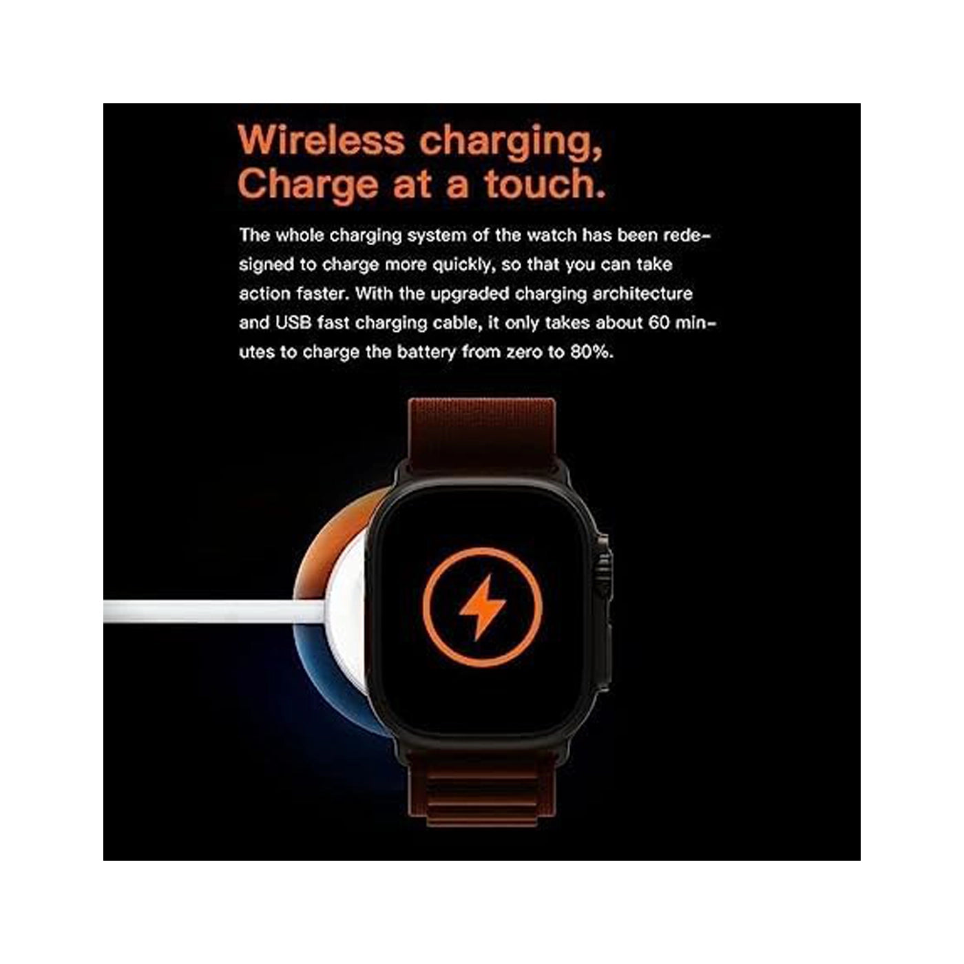 T800 Ultra Smart Watch (Bluetooth Calling / HD Display) 6 Months Warranty
