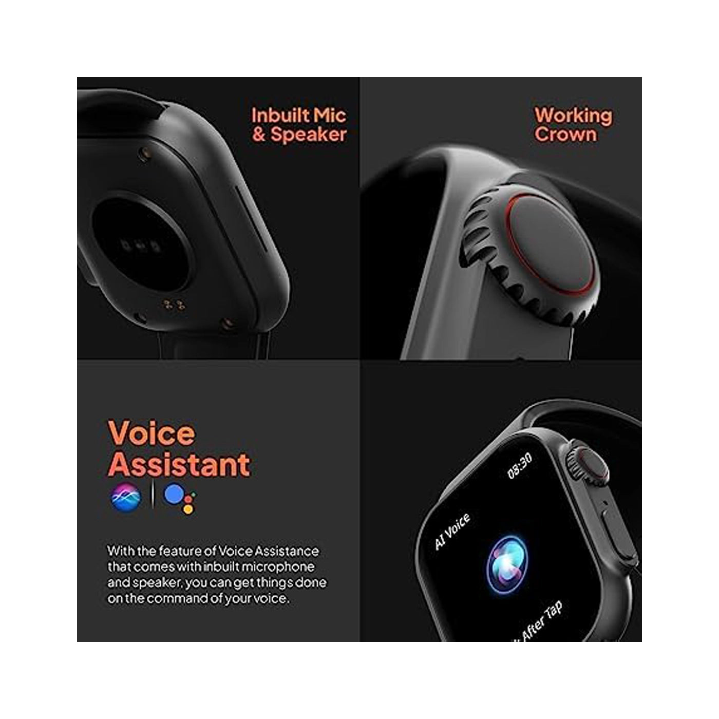 T800 Ultra 2 Smart Watch Bluetooth Calling HD Display (Finger Sensor) 6 Months Warranty